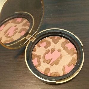Used Too Faced Pink Leopard Bronzer Discontinued